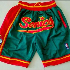 Seattle SuperSonics NBA Shorts